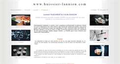 Desktop Screenshot of huissier-lannion.com